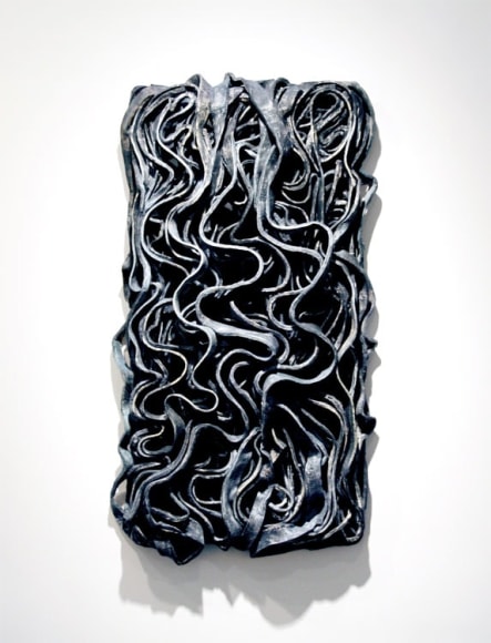 HELL&#039;S GATE, 2008, Felt and resin