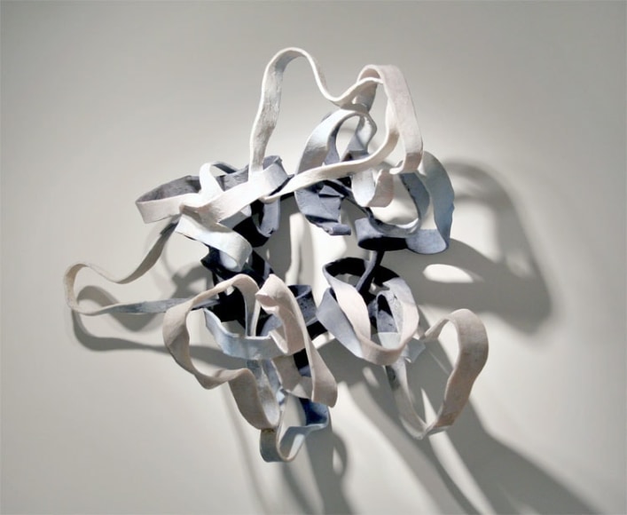 SPLASH, 2008, Felt and resin