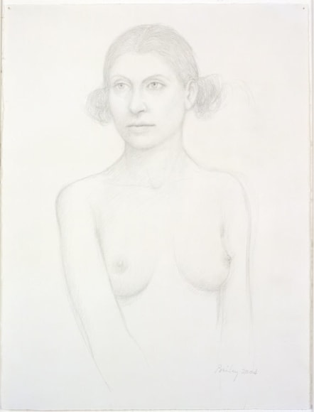 pencil drawing by William Bailey