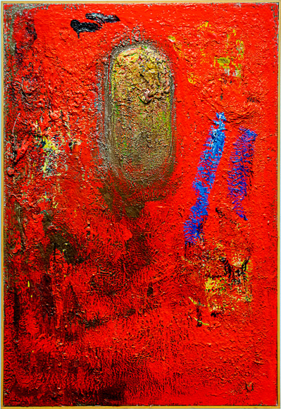Jake Berthot Untitled (Carl&#039;s Red), 1988&nbsp;