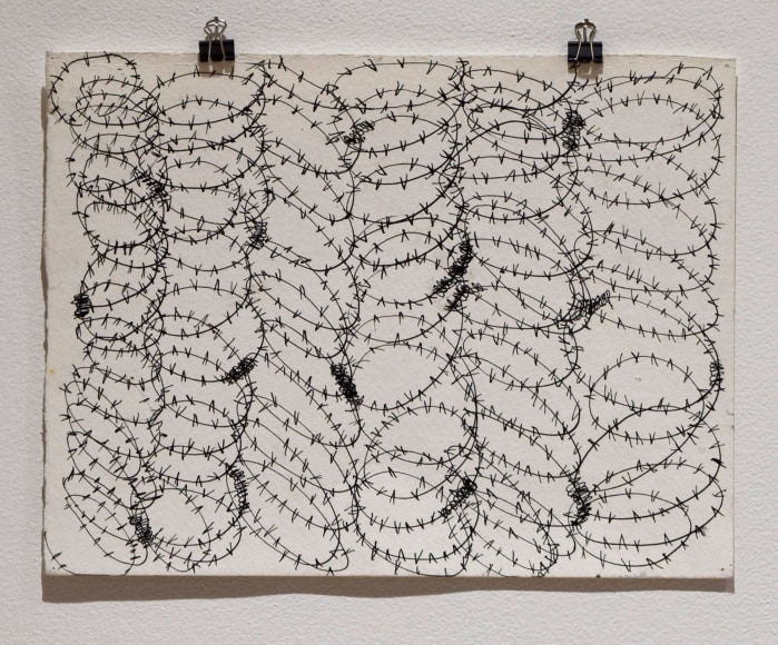 Guantanamo VI, 2011, Ink on paper