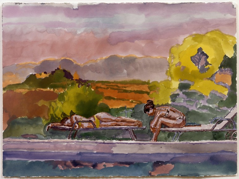 Usignolo Bathers: Gold Fish and Turtle