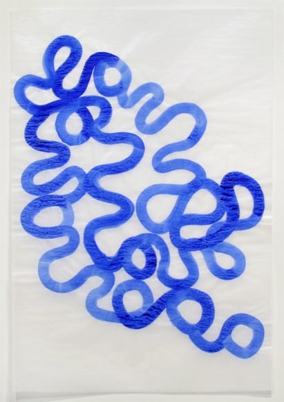NM 67, 2007, Ink on glassine