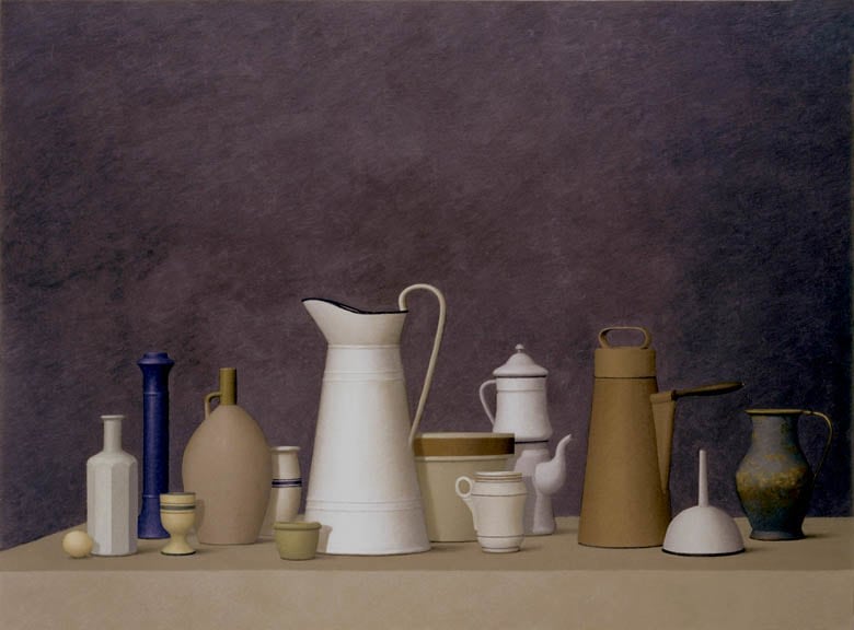 Piano Scuro, 2003, Oil on linen