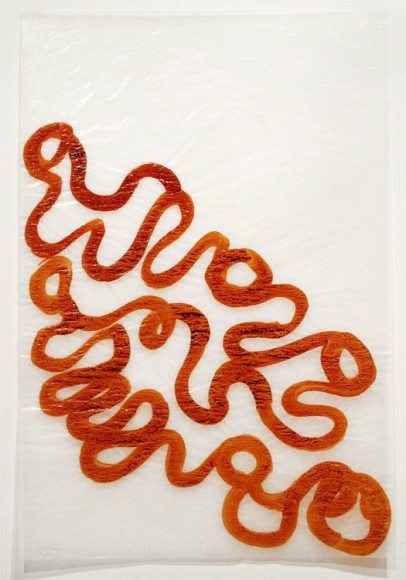 NM 17, 2007, Ink on glassine