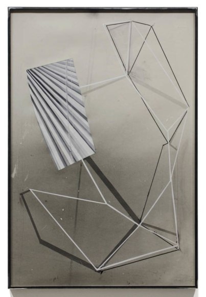 Untitled, 2012, Ink and gouache on photo emulsion paper