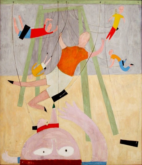 Andy Warhol KIDS ON SWINGS, 1946&nbsp;