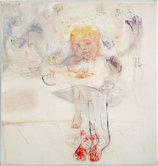 RED FEET, 2008, Oil on canvas