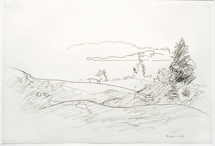 Fairfield Porter, UNTITLED