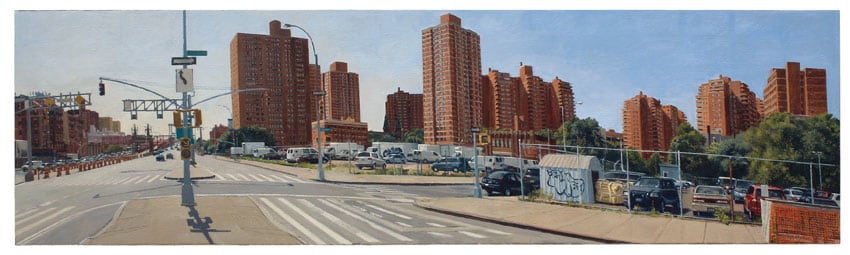 Delancey at Suffolk, 2012, Oil on canvas