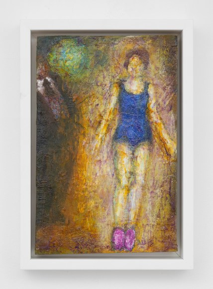 The Lunar Chorine, 2018, Oil on panel