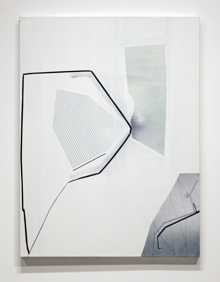 Facet, 2011, Oil, pumice and latex on canvas