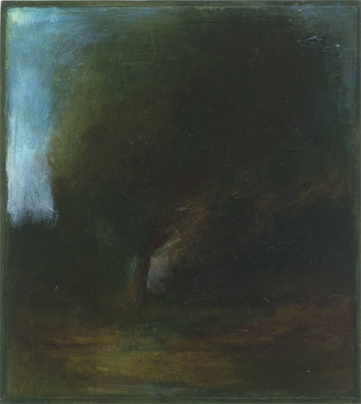 Oil painting by Jake Berthot