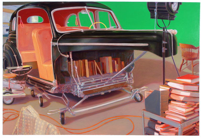 Internal Combustion, 2011, Oil on linen