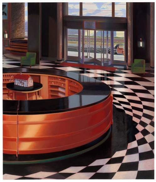 LOBBY, 2008, Oil on canvas