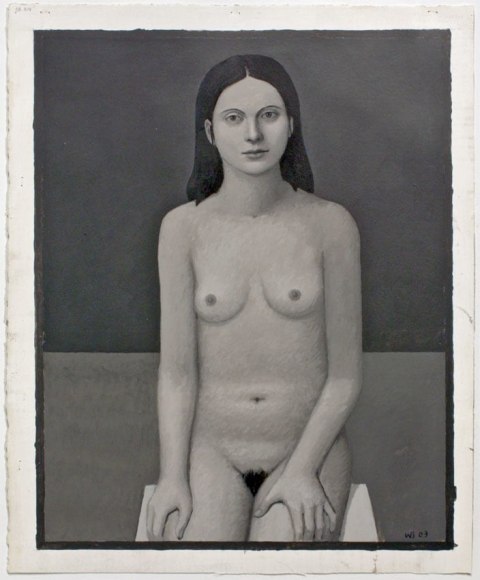 UNTITLED, 2008-09, Tempera on paper