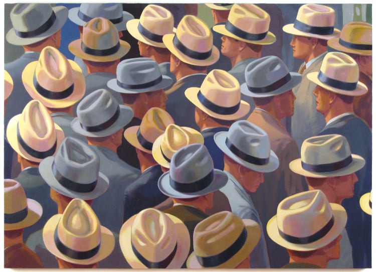 MIXED NEWS, 2009, Oil on canvas