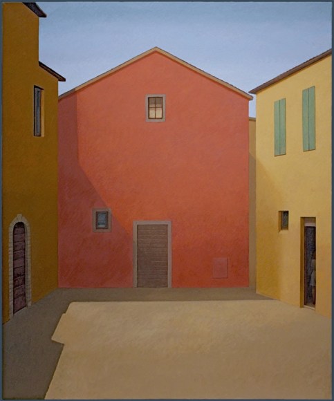 Empty Stage II, 2012, Oil on canvas