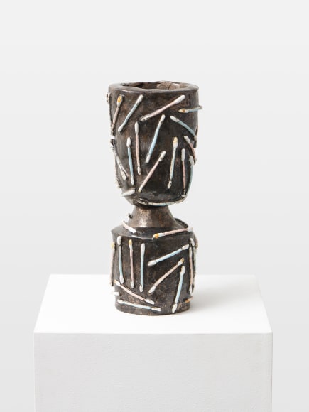 Dominika Bednarsky  Ohrenschmalzpokal, 2022  Glazed ceramic  34.5 x 15 x 14 cm / 13 1/2 x 6 x 5 1/2 cm