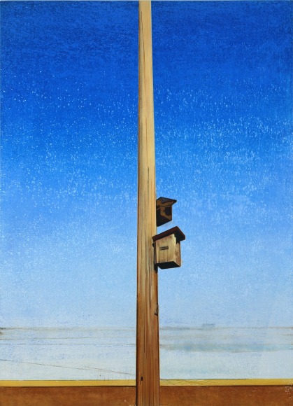 Knobloch - Pfahl am feldrand