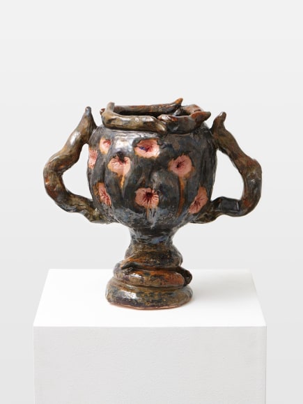 Dominika Bednarsky  Arschlochpokal, 2022  Glazed ceramic  31.5 x 33 x 17 cm / 12 1/2 x 13 x 6 2/3 in