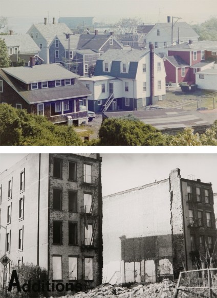 Peter Hutchinson  Man&rsquo;s Condition, 1976  27 parts 1 part (text) framed 32 x 40 cm 26 parts (photos) framed as 13 Diptychs each frame 105 x 80&nbsp; packed in a specially made wooden crate for storage and transport, 130 x 97 x 67 cm