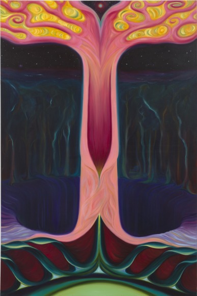 Zoe McGuire  Crescent Crown, 2023  Oil on canvas  183 x 122 cm | 72 x 48 in