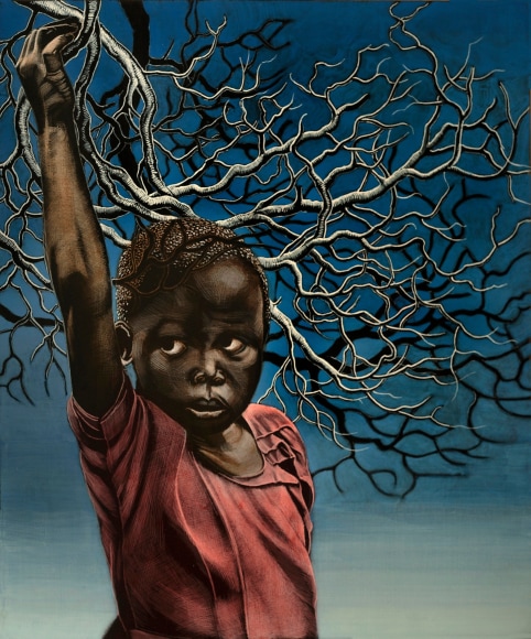 Stotik - child with branches