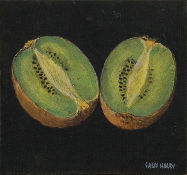 Sally Haley - Kiwi on Black