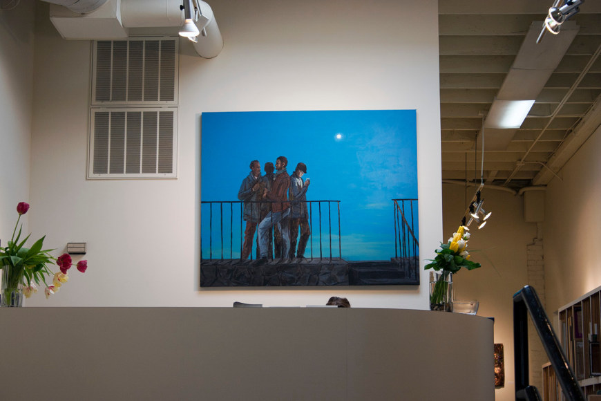 Michael Brophy paintings at Laura Russo Gallery April 2012
