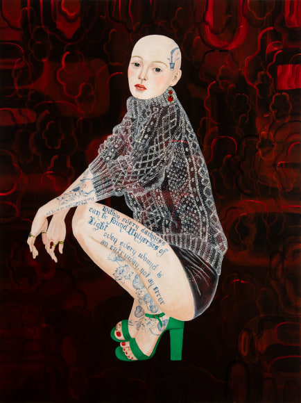 Anne Siems (b. 1965)  Universes of Light, 2021