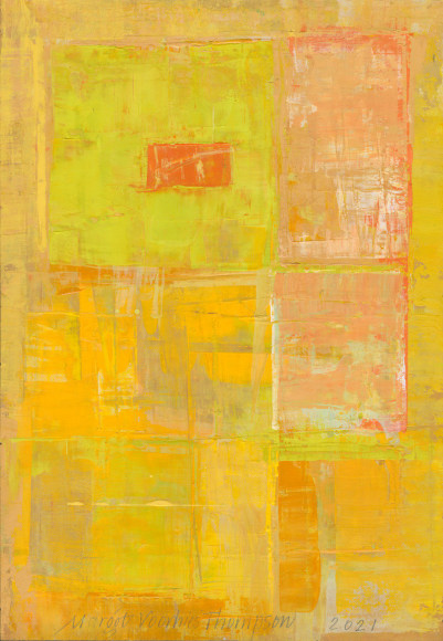 Margot Voorhies Thompson (b. 1948)  Dreamsicle Desert, Borrego Springs #4, 2021