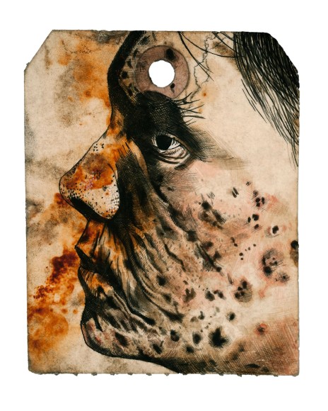 Stotik - portrait looking left