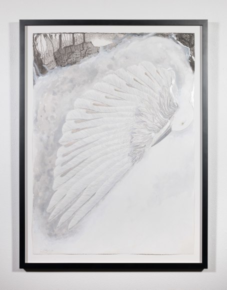 Frank Boyden (b. 1942)  Untitled, 2020  mixed media on paper