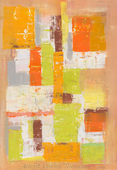 Margot Voorhies Thompson (b. 1948)  Color Reflections Borrego, 2021