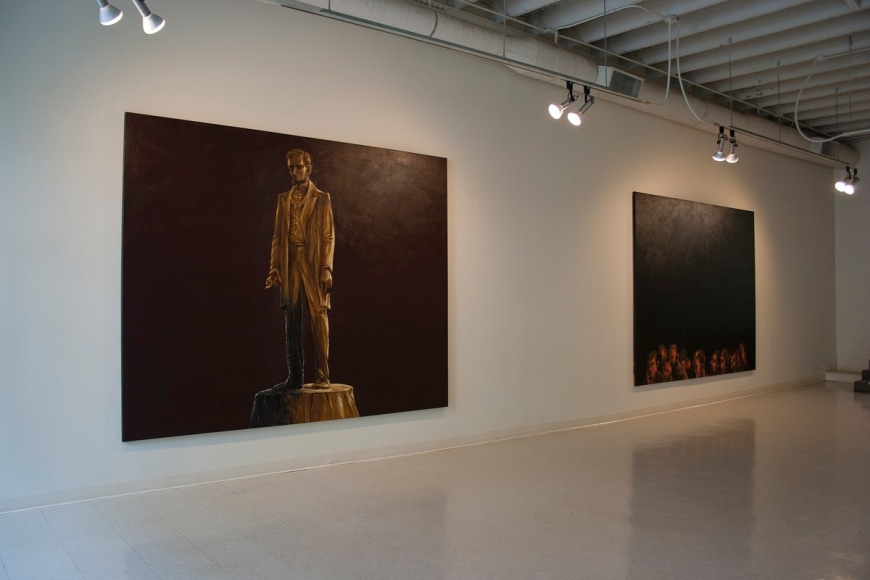 Michael Brophy paintings at Laura Russo Gallery April 2012