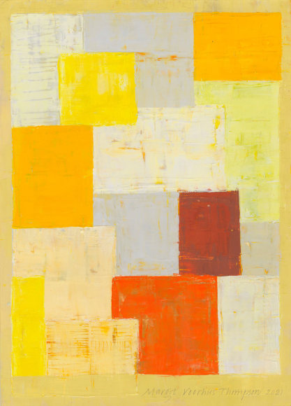 Margot Voorhies Thompson (b. 1948)  Sere Fields, Paisley OR, 2021