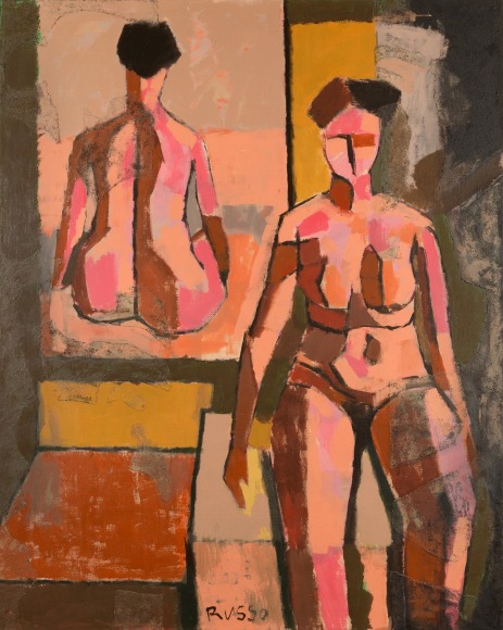 Russo - Two Nudes, Front and Back