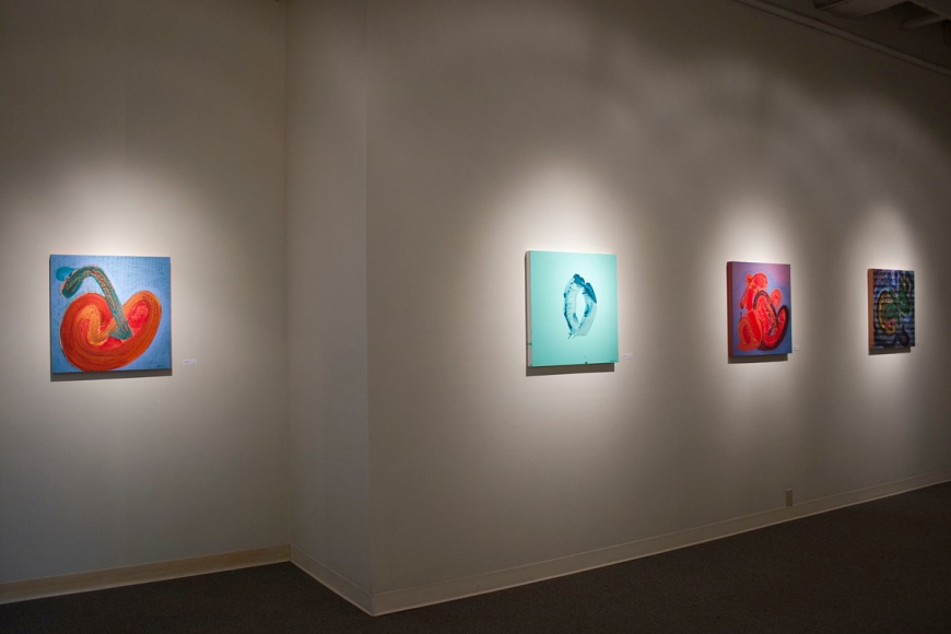 Michihiro Kosuge paintings at Laura Russo Gallery April 2012