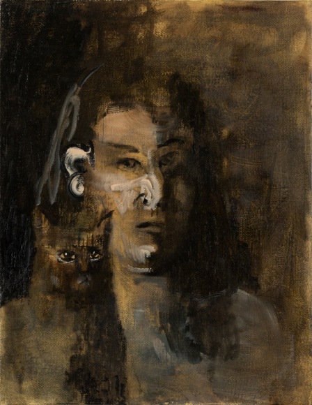 Malaska - Girl with Cat I