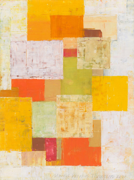 Margot Voorhies Thompson (b. 1948)  Superbloom Colors in Coyote Canyon Borrego, 2021