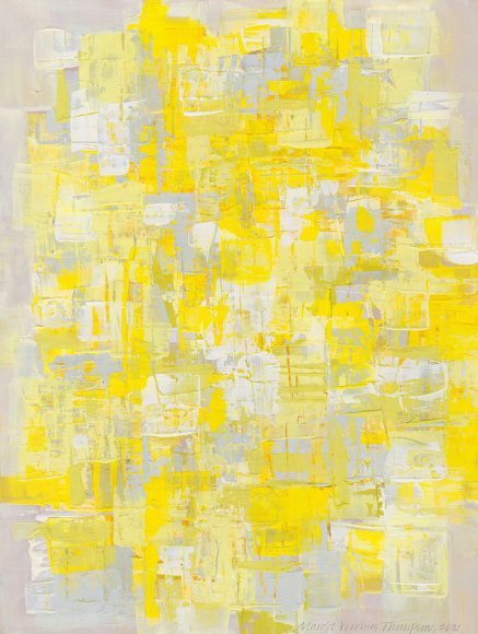 Margot Voorhies Thompson (b. 1948)  Desert Lichens, Plush OR #1, 2021