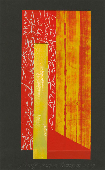 Margot Voorhies Thompson - Desert Mountain Calligraphy