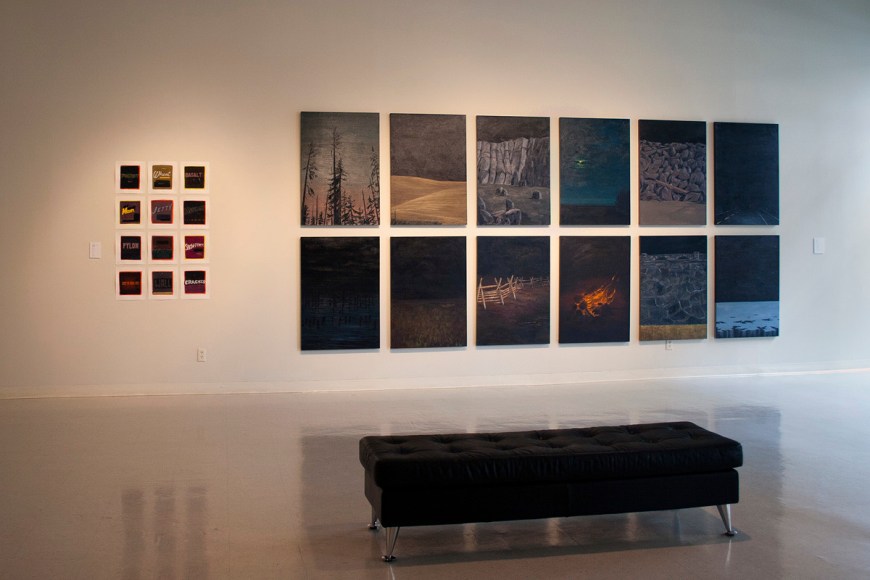 Michael Brophy paintings at Laura Russo Gallery April 2012