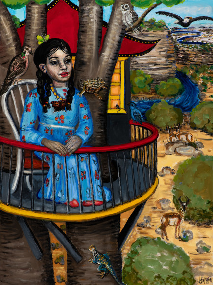 Mary Josephson (Born:1953)  Portrait of Home 5, 2021