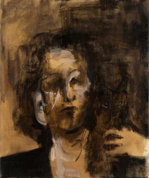 Malaska - Woman with Cat