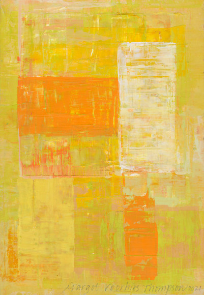 Margot Voorhies Thompson (b. 1948)  Dreamsicle Desert, Borrego Springs #2, 2021