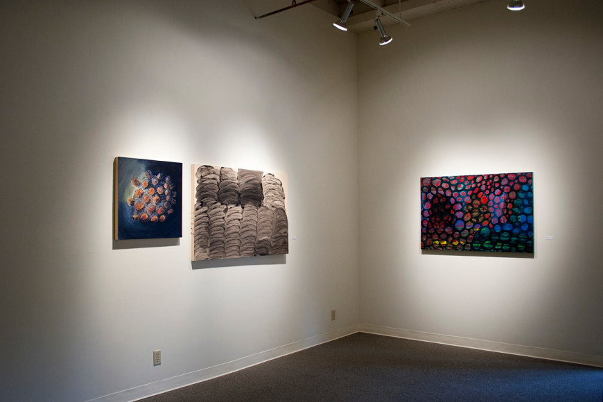 Michihiro Kosuge paintings at Laura Russo Gallery April 2012