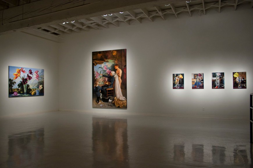 Sherrie Wolf paintings at Laura Russo Gallery 2012