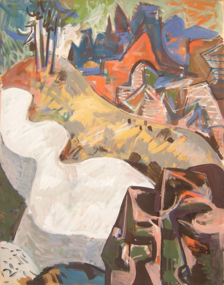 Untitled Landscape with White Dune